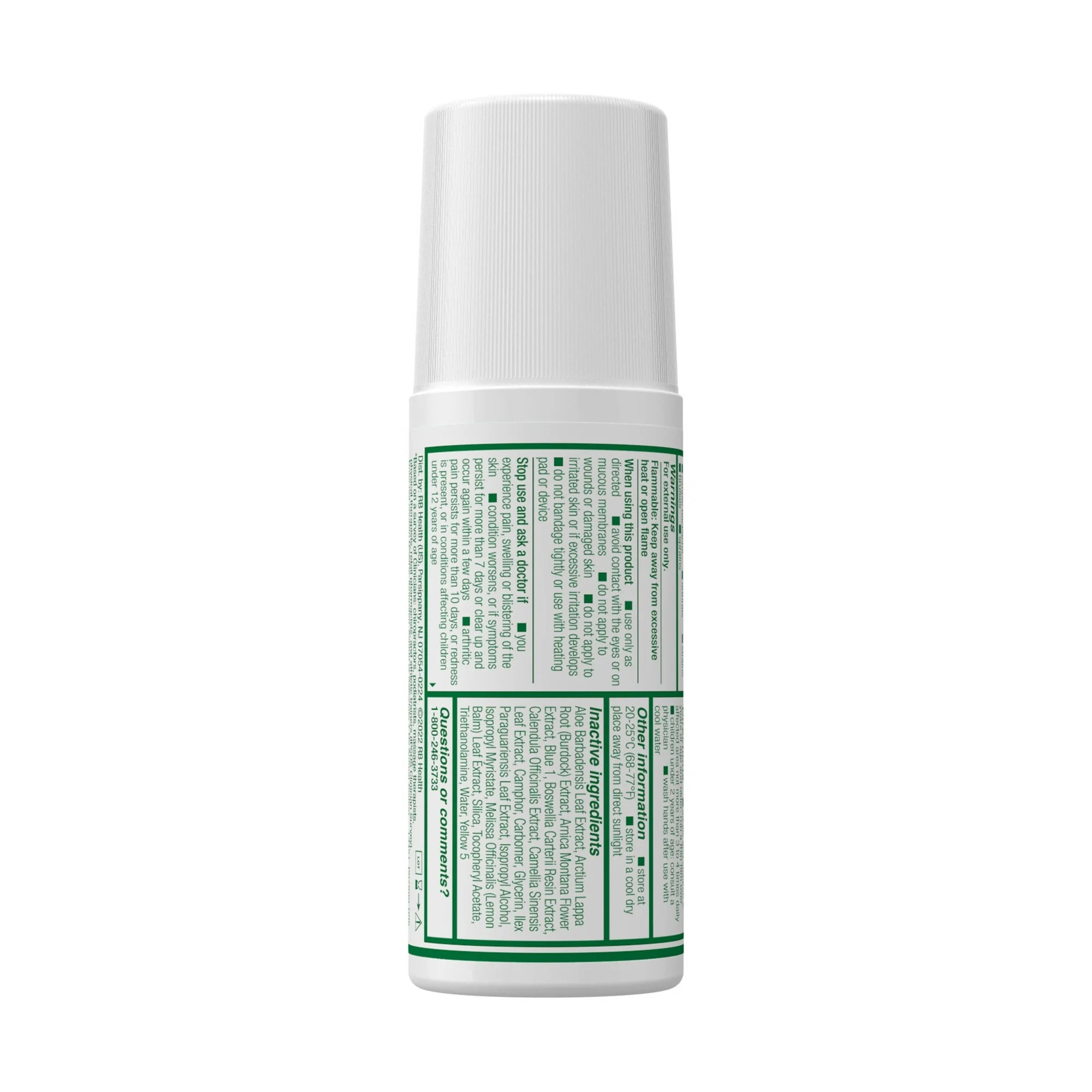 Biofreeze Pain Relief Roll-On, Back Knee Muscle Joint Arthritis Pain Relievers, Menthol, 2.5 oz