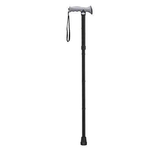 Drive Medical Aluminum Folding Canes with Gel Grip, Height Adjustable