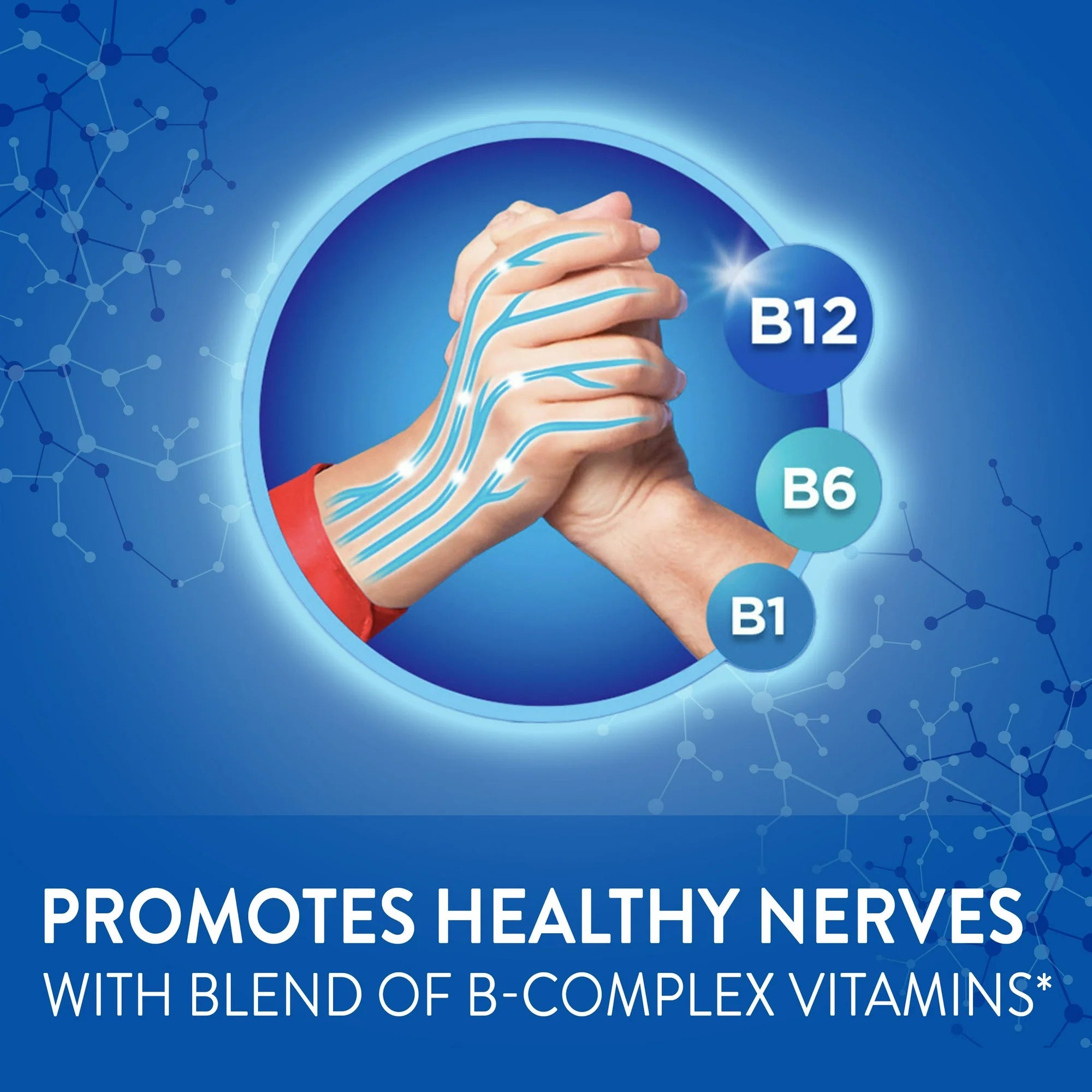 Nervive Nerve Relief Tablets, Nerve Pain Relief with Vitamin B12 and Alpha Lipoic Acid, 30 Count