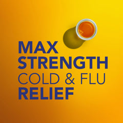 Vicks DayQuil Severe Cold and Flu Liquid, Cold and Flu Medicine for Adults, Honey, 12 fl oz