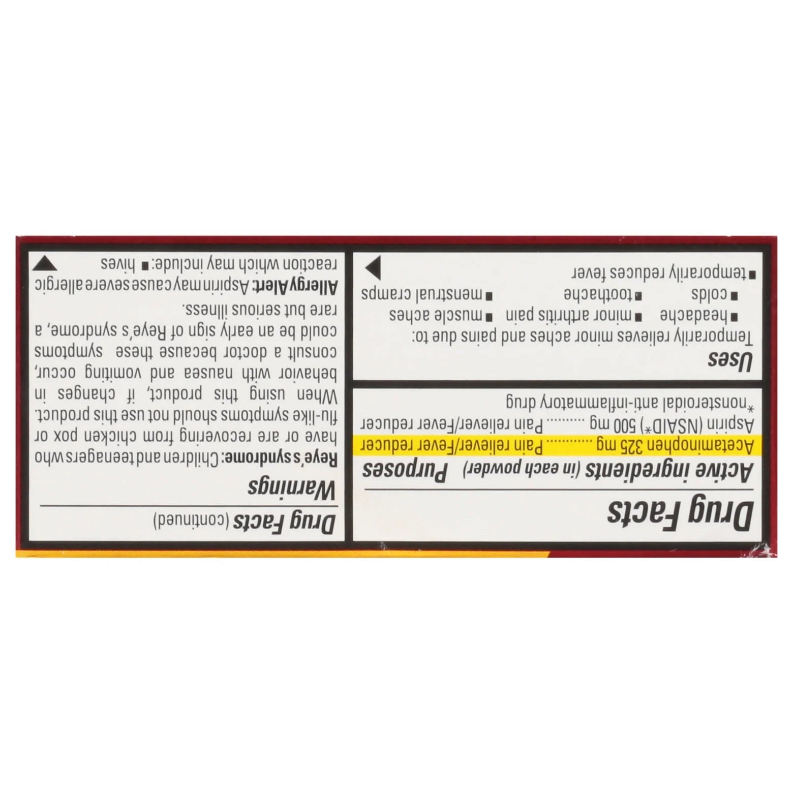 Goody's Back and Body Pain Relief Powder, Body Aches & Pains Relief, 24 Powder Sticks