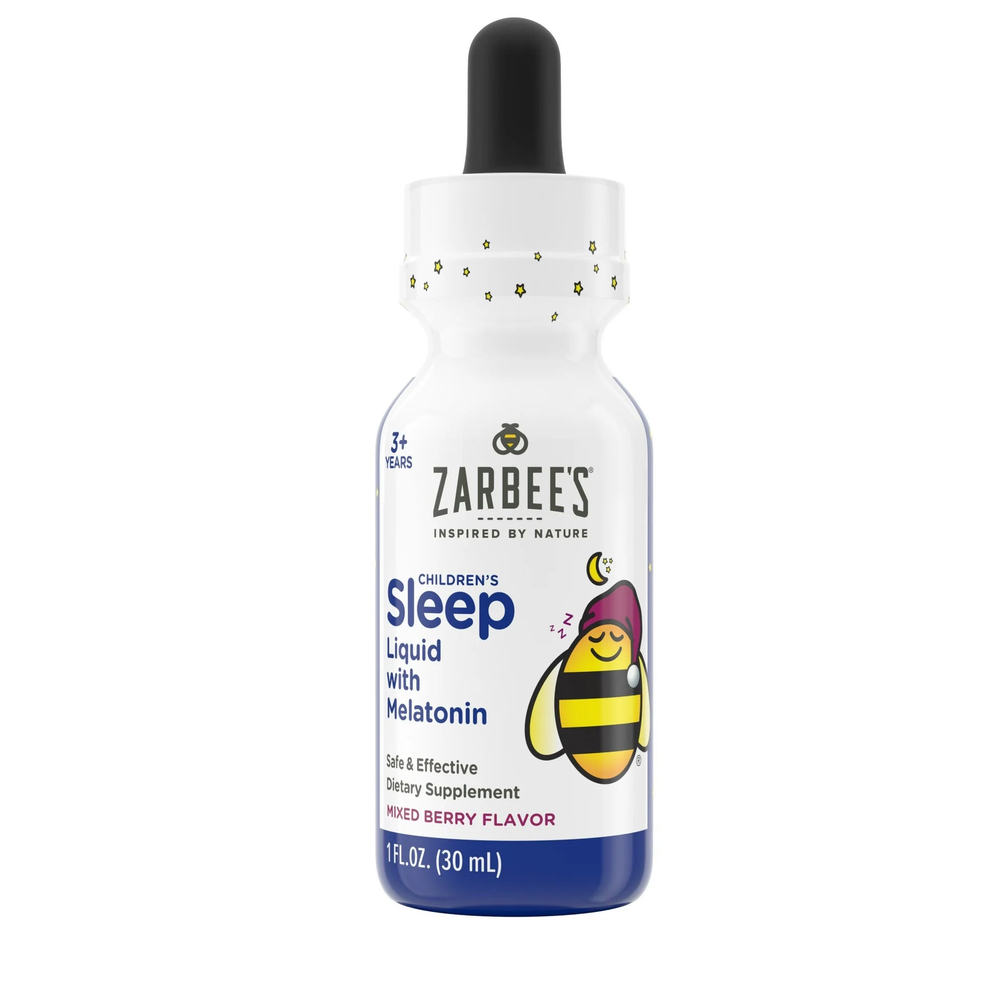 Zarbee's Children's Sleep Liquid with Melatonin, Natural Berry