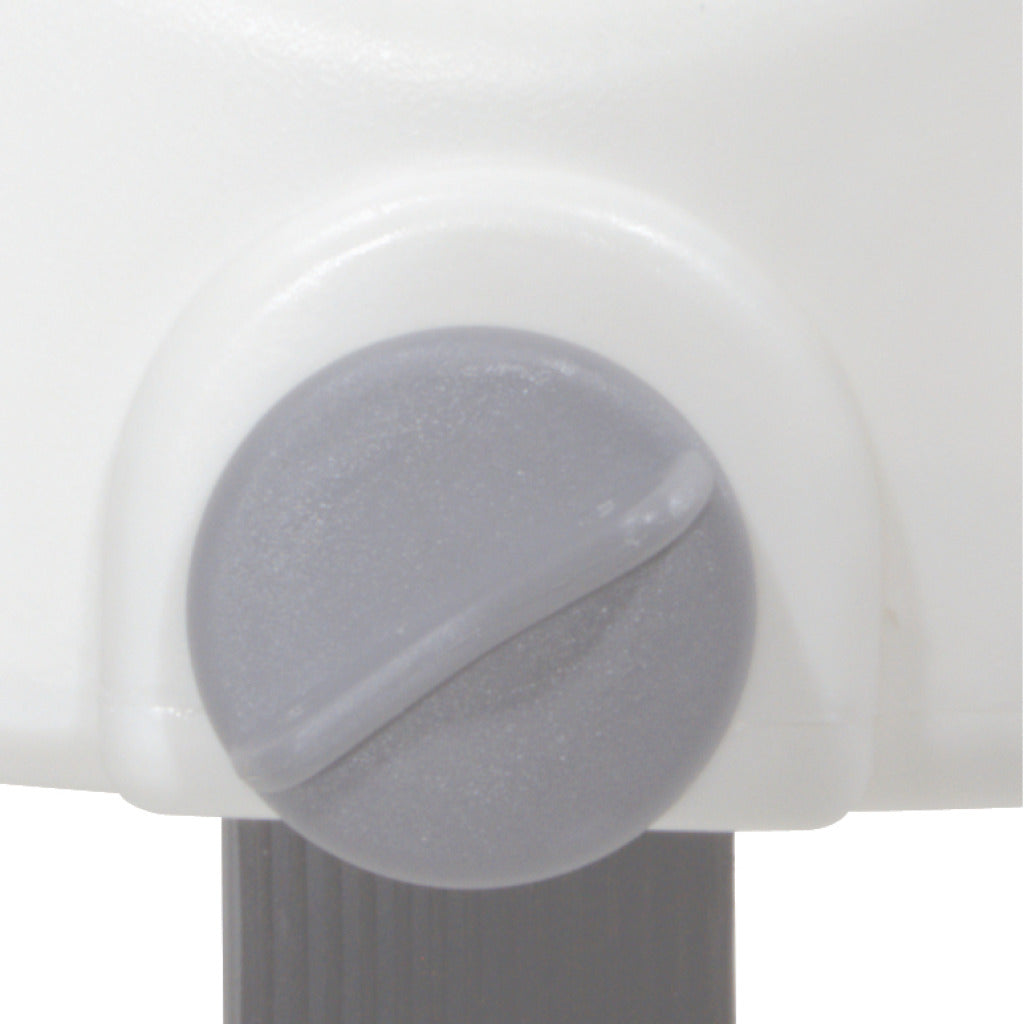 Drive Medical Premium Plastic Raised, Regular/Elongated Toilet Seat, with Lock