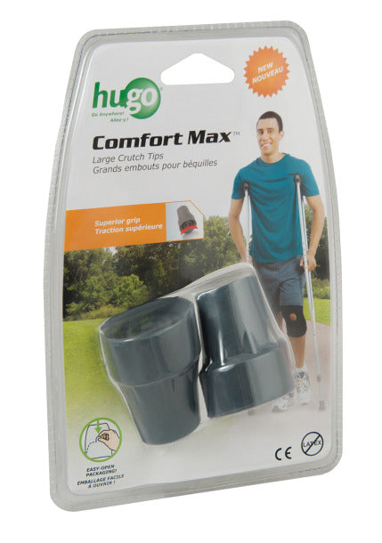 Drive Medical Hugo Comfort Max Crutch Tips, Large