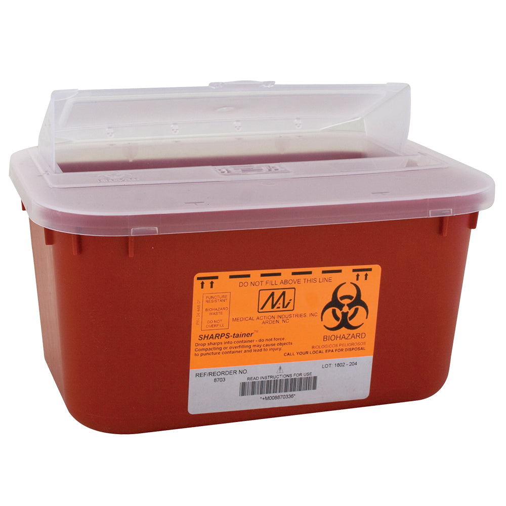 lInsource Inc. Red Sharps Containers