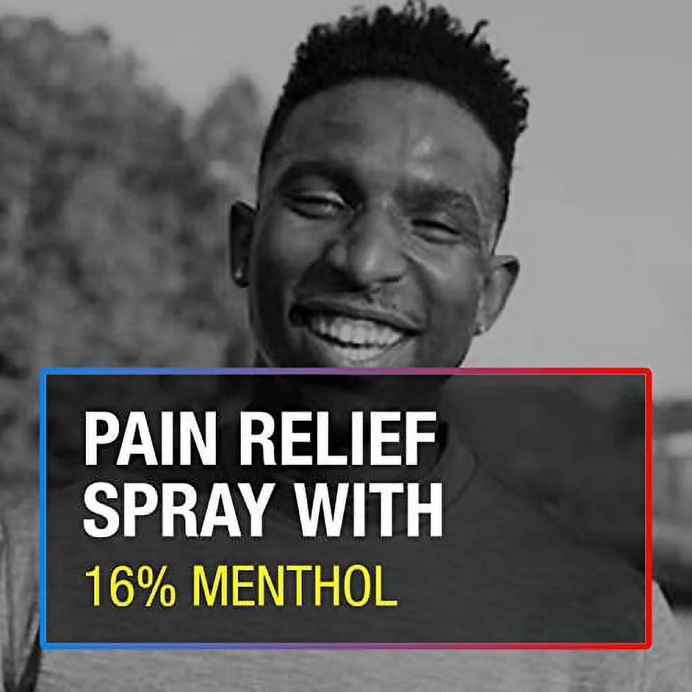 Icy Hot Original Muscle & Joint Pain Relief Dry Spray with Menthol, 4oz