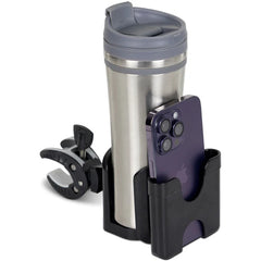 Vive Attachable Cup and Phone Holder