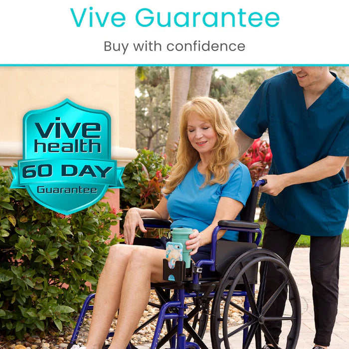Vive Attachable Cup and Phone Holder