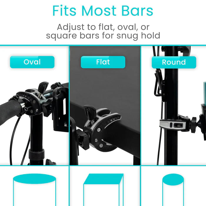 Vive Attachable Cup and Phone Holder