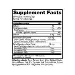 cbdMD Broad Spectrum CBD Calming Gummies