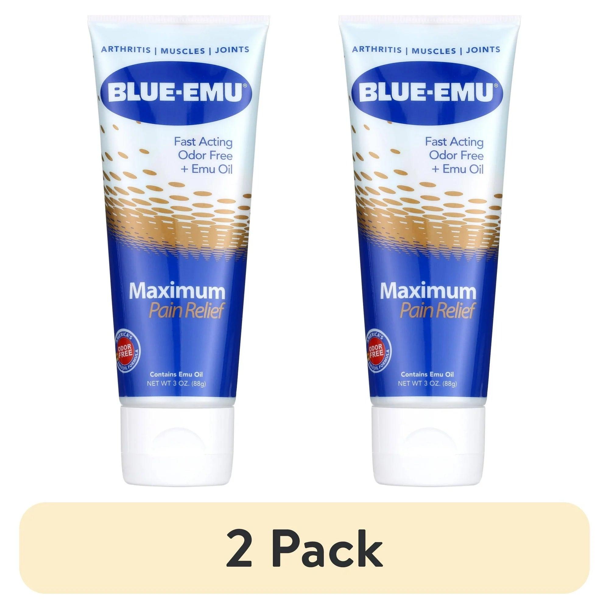Blue-Emu Maximum Pain Relief Cream for Arthritis, Muscle Pain, and Joint Pain, 3 oz