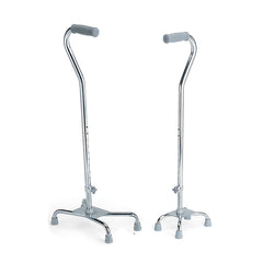 Medline Industries Chrome Quad Cane
