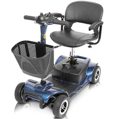 Vive 4 Wheel Mobility Scooter - Electric Powered with Seat for Seniors