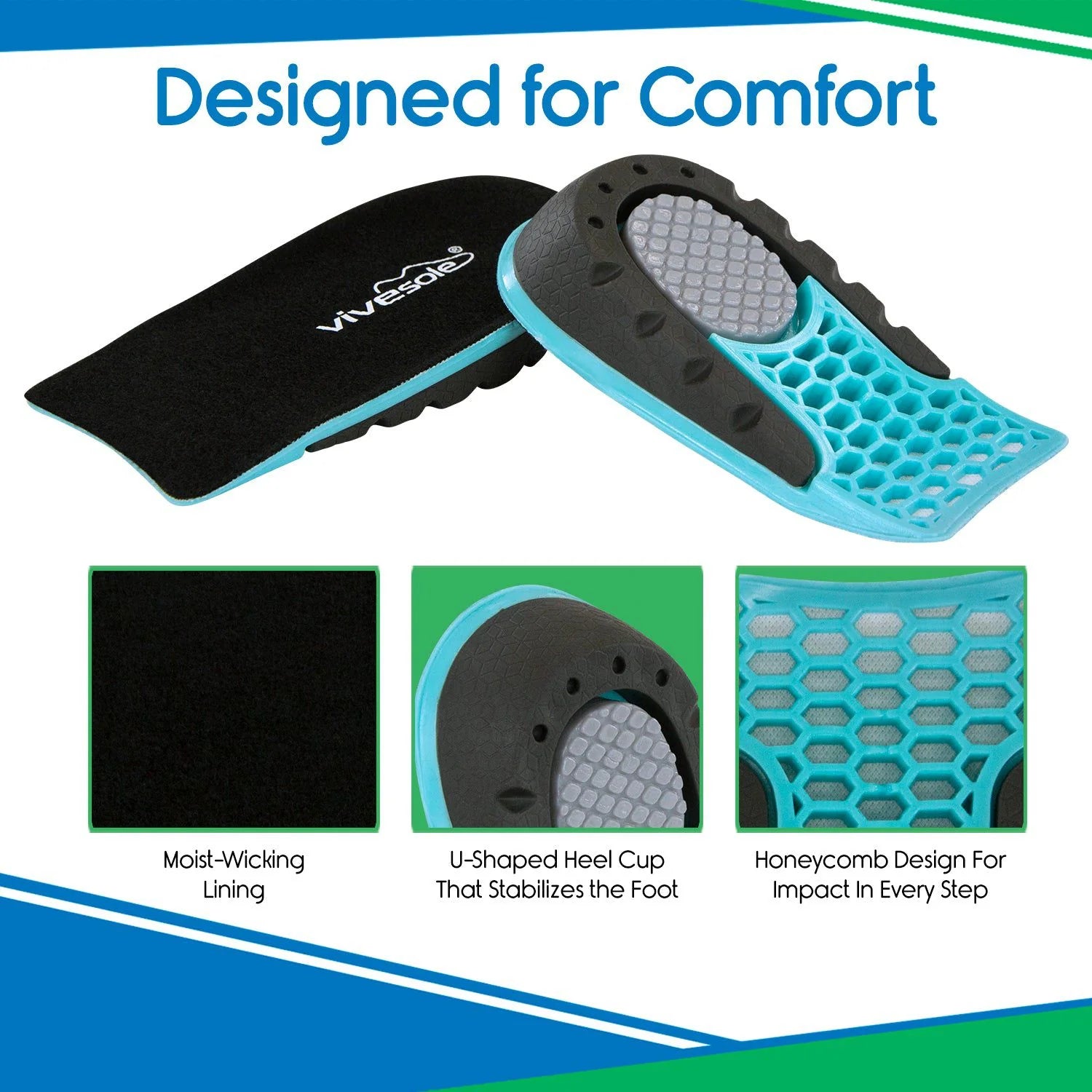 Vive Heel Lift Inserts