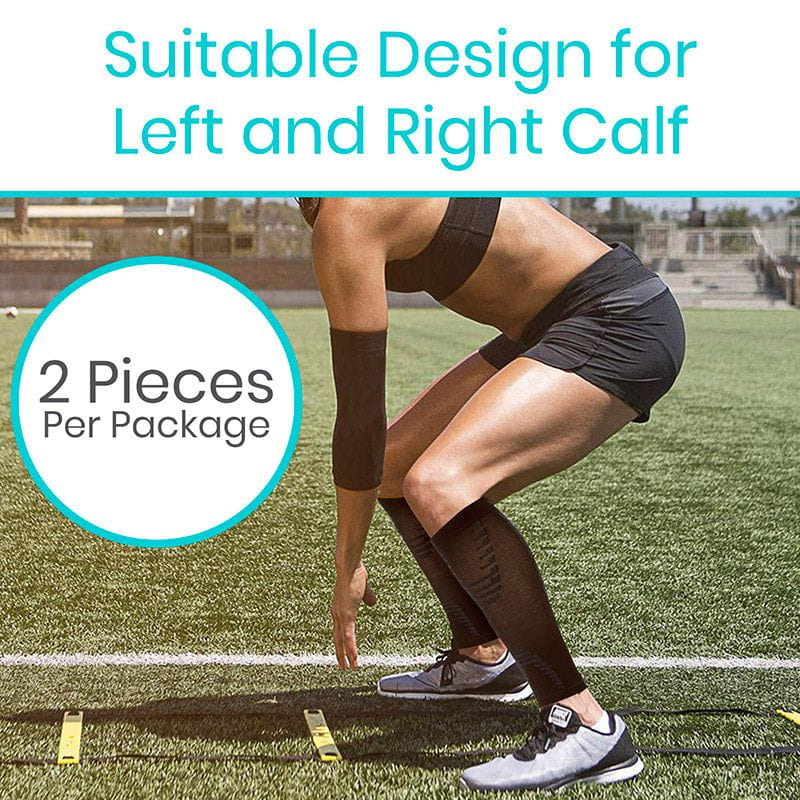 Vive Calf Compression Sleeve - Pain & Swelling Relief