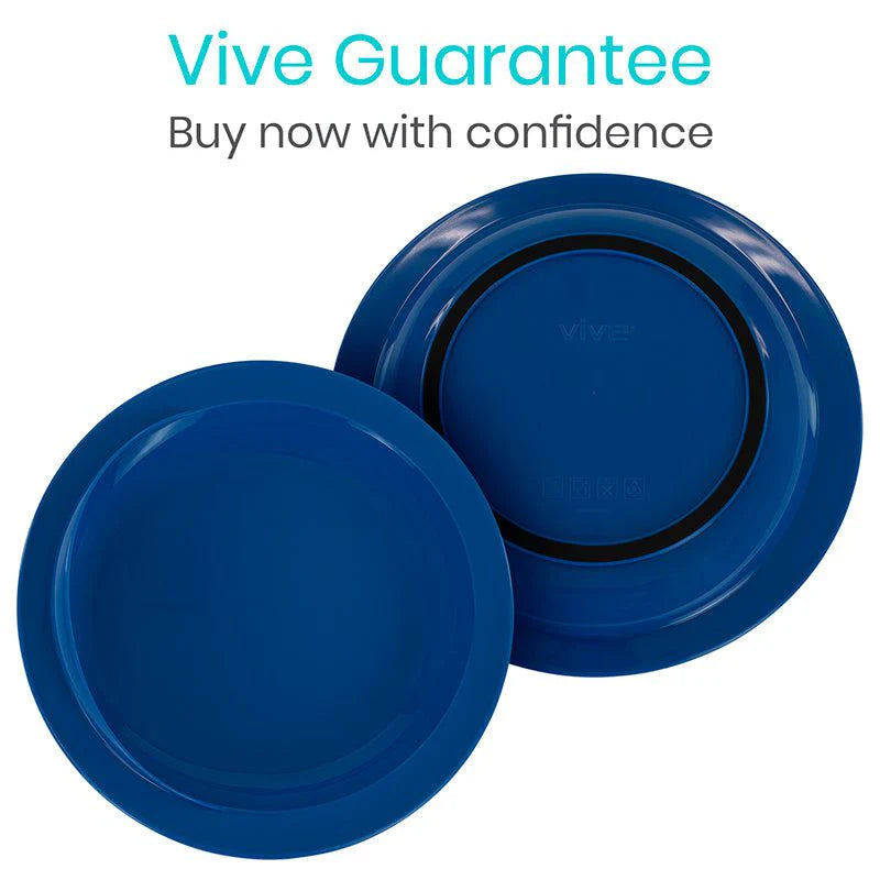 Vive Spill-Proof Scoop Plate (2 Pack)