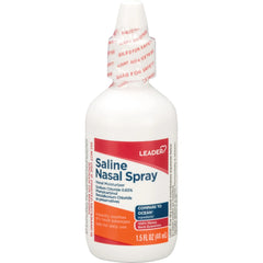 Leader Saline Nose Spray, 0.65%, 1.5oz - Gentle Nasal Moisturizer & Irrigation