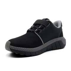 ANODYNE No. 46 Men's Sport Jogger w/ Heel Assist ( Black Grey)