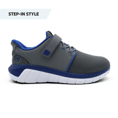 ANODYNE No. 46 Men's Sport Jogger w/ Heel Assist (Grey Blue)