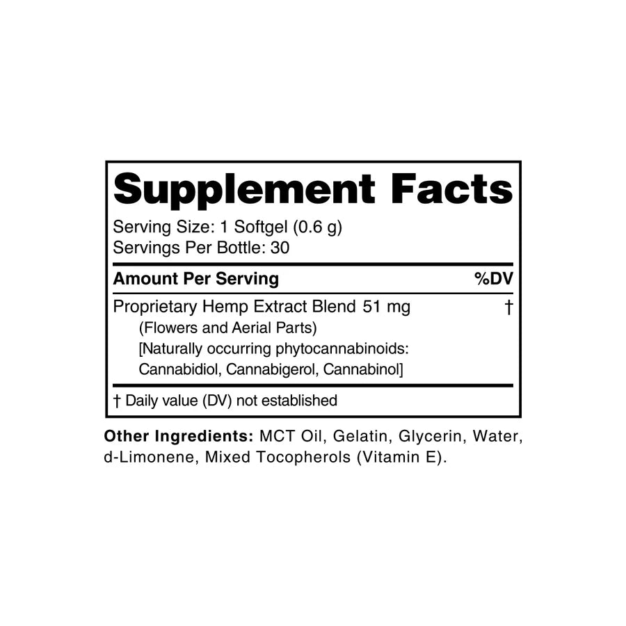 cbdMD Broad Spectrum CBD Softgels