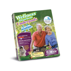 Unique Wellness Wellness Absorbent Breathable Underpads