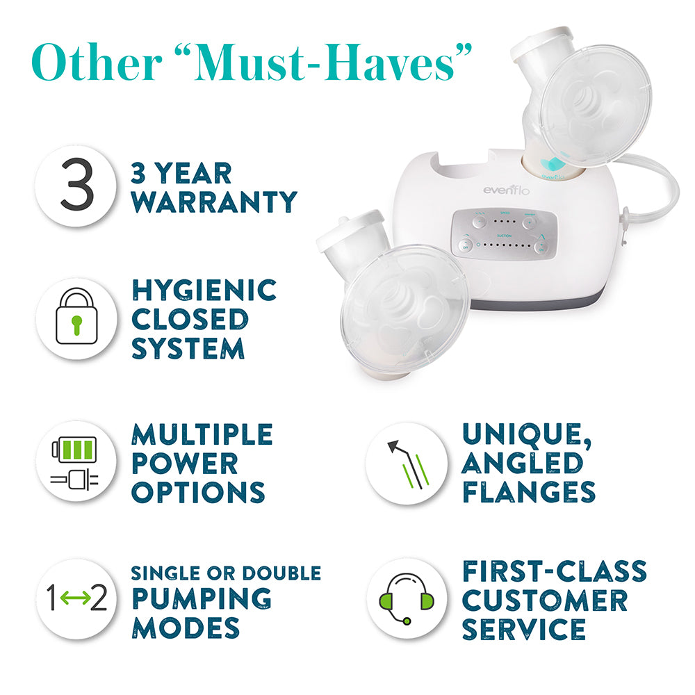 Evenflo Deluxe Advanced Double Electric Breast Pump