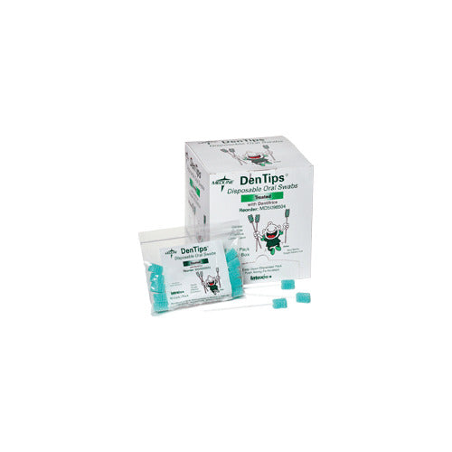 Med-Fit Systems Dentips Foam Swabs with Dentifrice