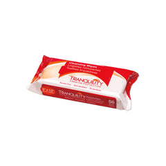 Tranquility® Cleansing Wipes, 9" x 13", 56 Wipes/Pack