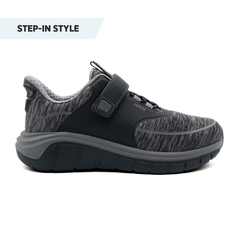 ANODYNE No. 45 Women's Sport Jogger w/ Heel Assist (Black Grey)