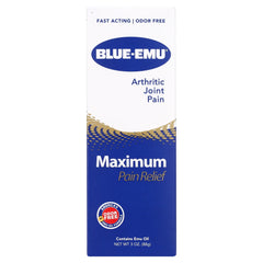 Blue-Emu Maximum Pain Relief Cream for Arthritis, Muscle Pain, and Joint Pain, 3 oz