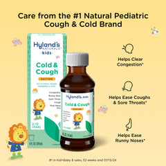 Hyland's Kids Cold & Cough, Ages 2-12, Daytime, 4 fl oz