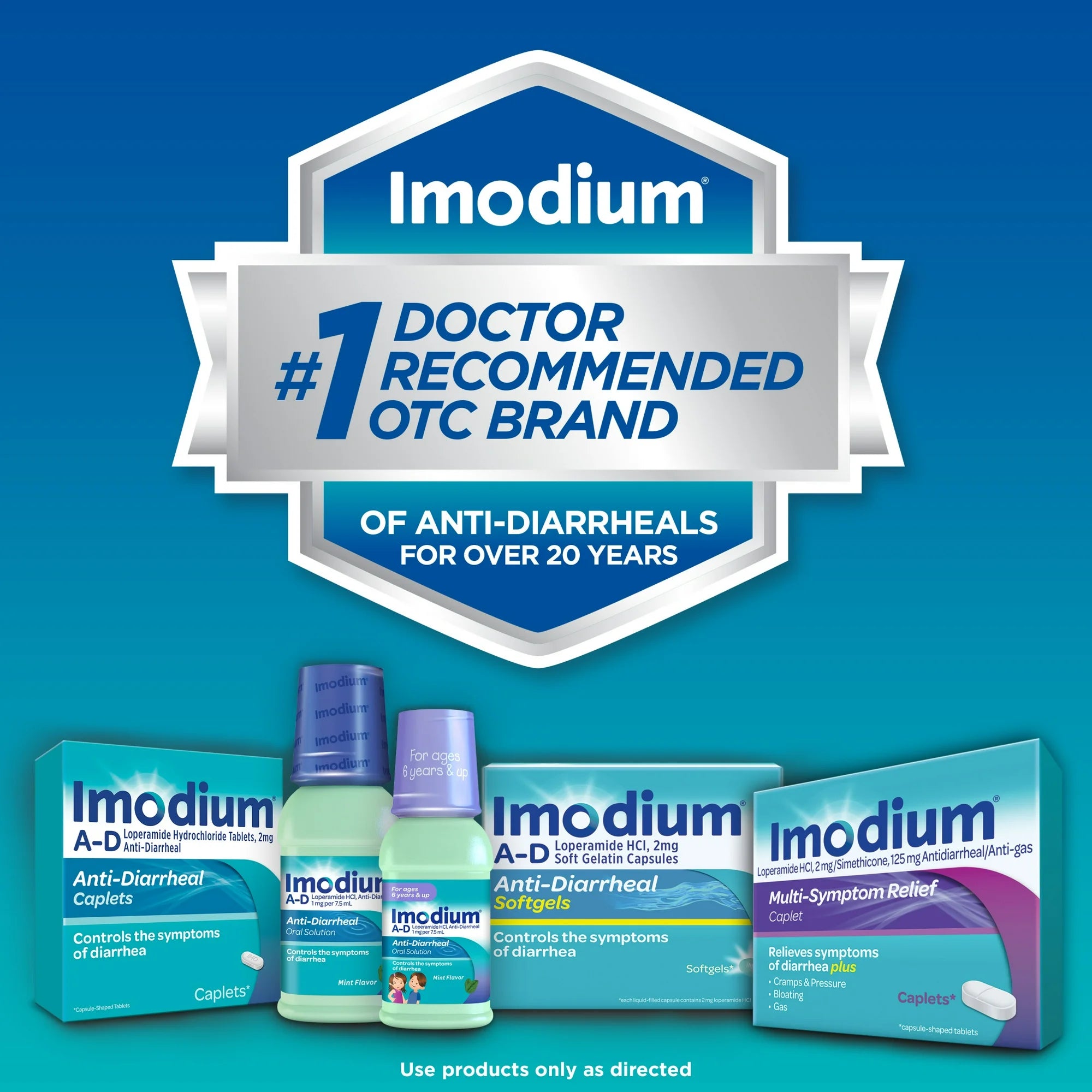 Imodium A-D Liquid Anti-Diarrheal Medicine for Kids, Mint, 4 fl. oz