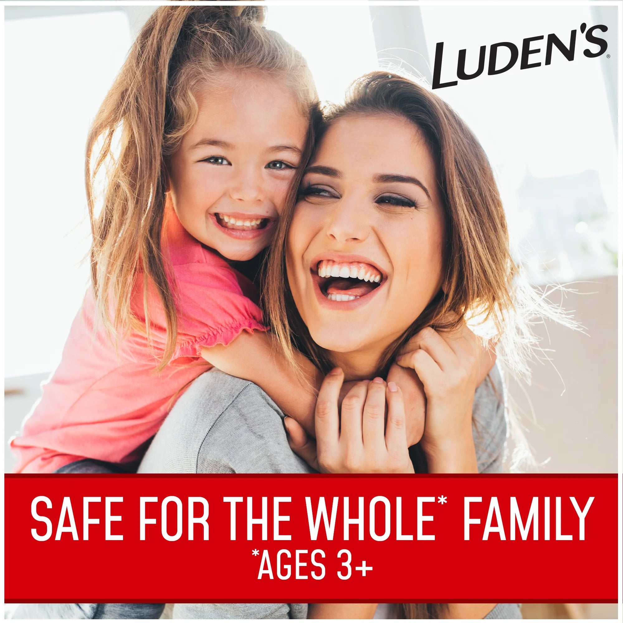 Luden's Sore Throat Drops, For Minor Sore Throat Relief, Wild Cherry, 90 Count