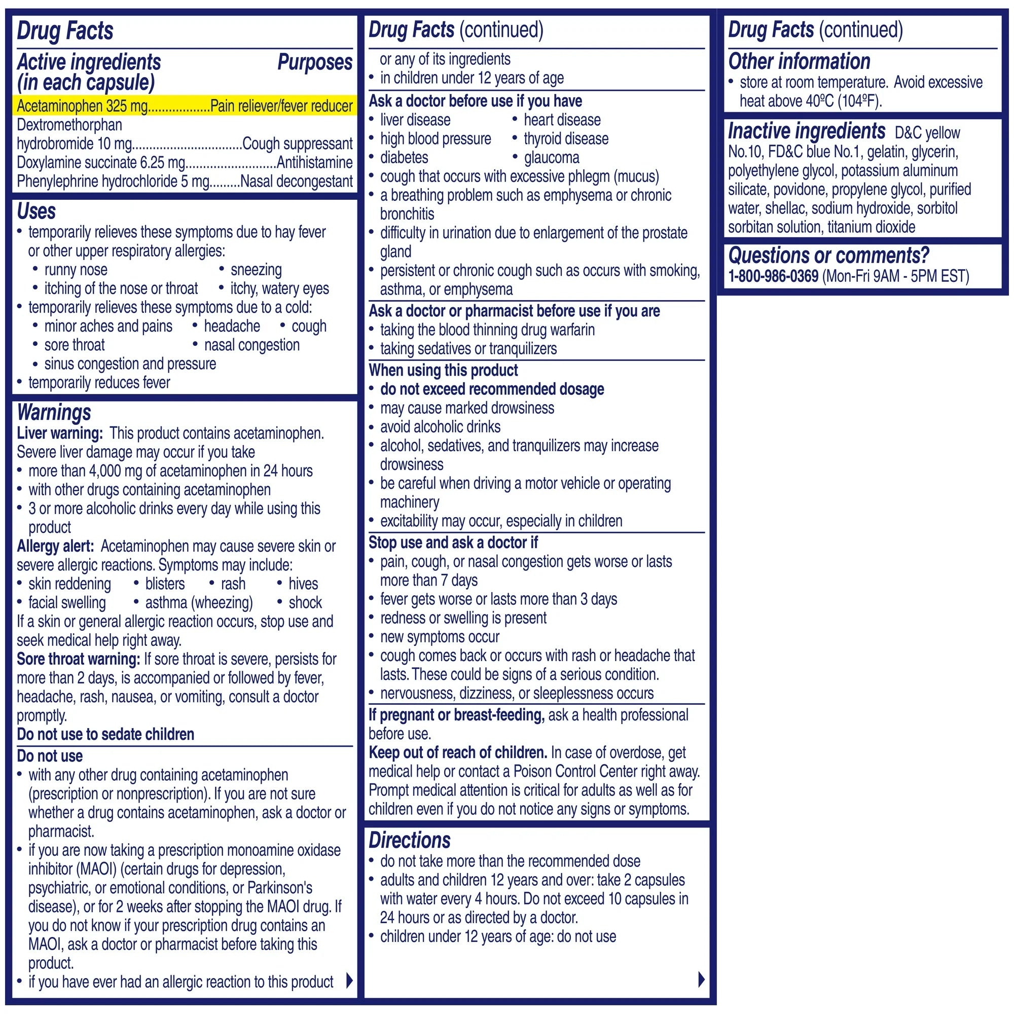 Alka-Seltzer Plus Powermax Severe Sinus, Allergy & Cough Medicine, Liquid Gels, 24 Count
