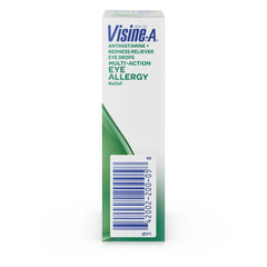 Visine -A Antihistamine + Redness Multi-Action Eye Allergy Reliever Eye Drops, .5 Fl. Oz