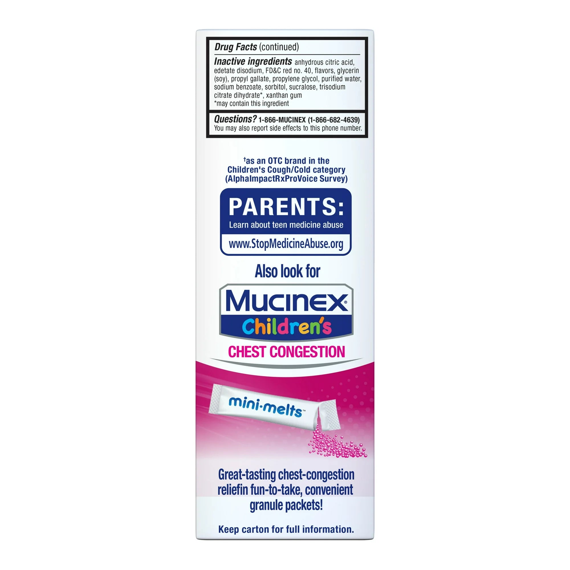 Mucinex Children's Cough Medicine, Liquid Cough Suppressant & Expectorant for Kids, Cherry Flavor, 4 fl oz
