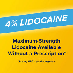 Aspercreme Max Strength Topical Numbing Pain Reliever Spray for Nerve Pain Relief, 4% Lidocaine, Odor Free, 4 oz