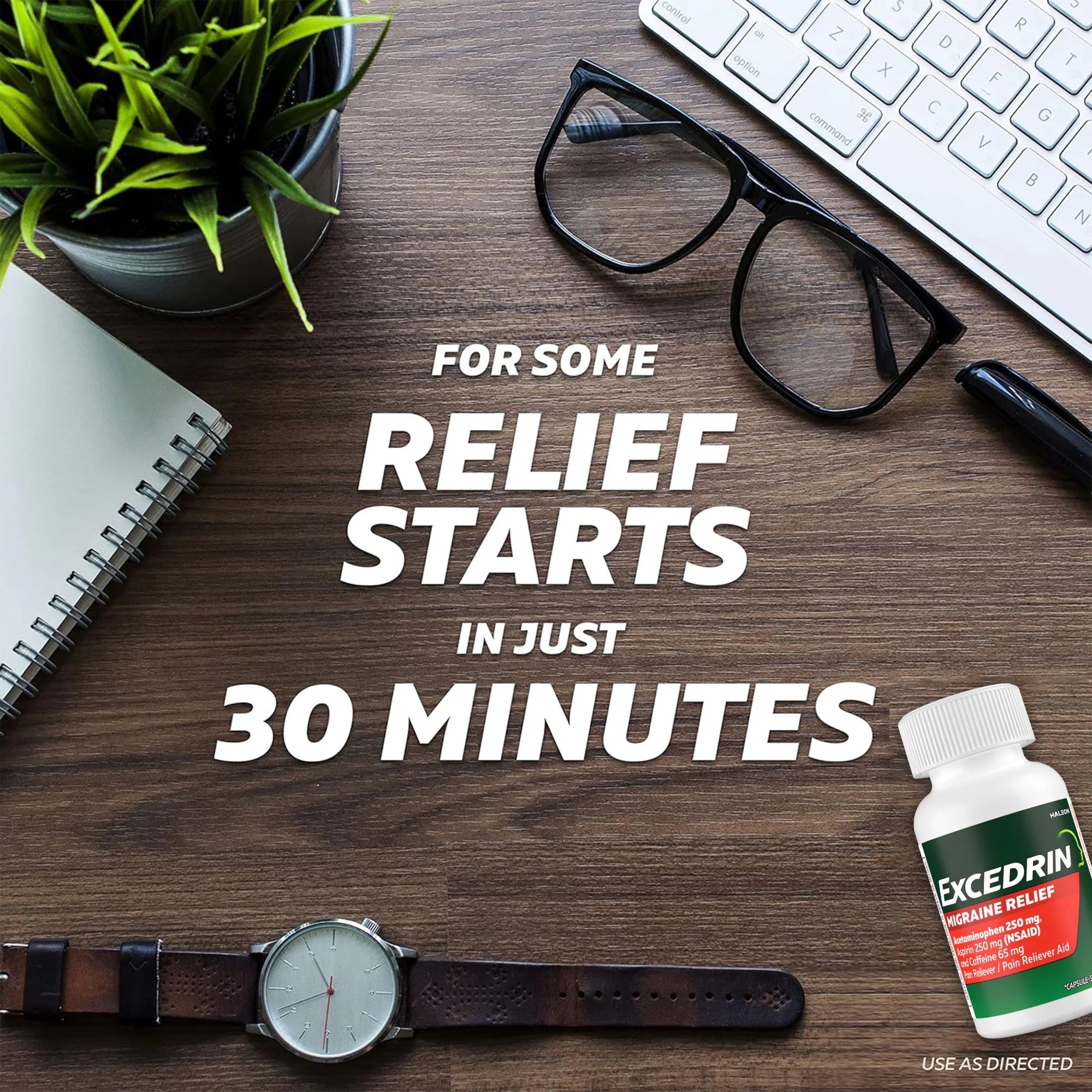Excedrin Migraine Caplets for Migraine Headache Relief - 200 Count