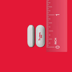 Tylenol Extra Strength 500mg Acetaminophen Caplets, Travel Size, 10 Ct