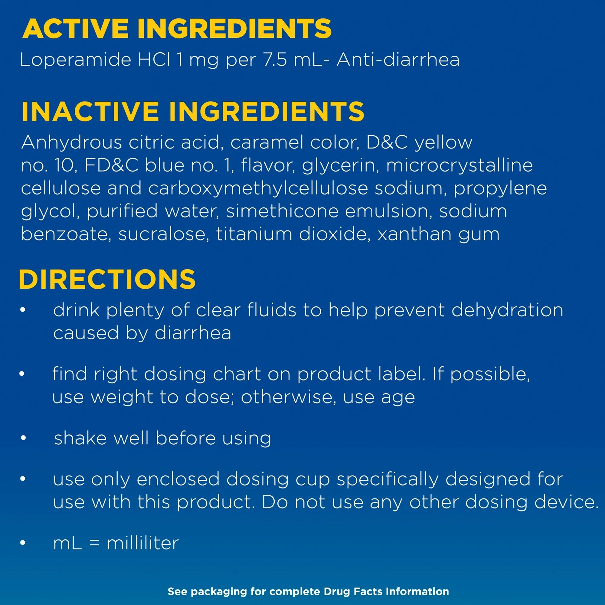 Imodium A-D Liquid Anti-Diarrheal Medicine for Kids, Mint, 4 fl. oz