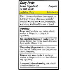 Puregen Labs Allergy Relief Loratadine 10mg - Non-Drowsy Antihistamine Allergy - 100 Tablets - 1PK